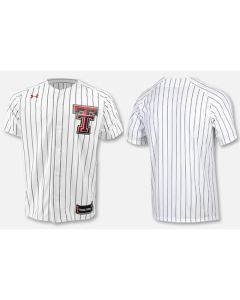 Men's Texas Tech Red Raiders White Stitched Baseball Jersey