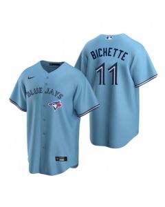 Men's Toronto Blue Jays #11 Bo Bichette Blue Cool Base Stitched MLB Jersey