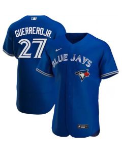Men's Toronto Blue Jays #27 Vladimir Guerrero Jr. Blue Flex Base Stitched Jersey