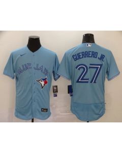 Men's Toronto Blue Jays #27 Vladimir Guerrero Jr. Royal Flex Base Stitched MLB Jersey