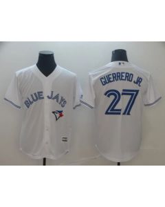 Men's Toronto Blue Jays #27 Vladimir Guerrero Jr. White Cool Base Stitched MLB Jersey