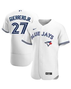 Men's Toronto Blue Jays #27 Vladimir Guerrero Jr. White Flex Base Stitched Jersey