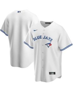 Men's Toronto Blue Jays Blank White Cool Base Stitched Jersey