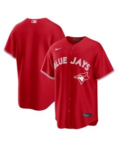Men's Toronto Blue Jays Nike Red Canada Day Replica Jersey (Red Blue)