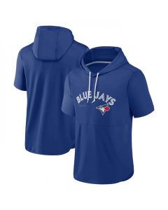 Men's Toronto Blue Jays Royal Sideline Training Hooded Performance T-Shirt