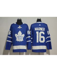 Men's Toronto Maple Leafs #16 Marner Blue Stitched NHL Jersey