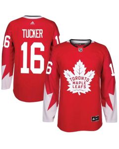 Men's Toronto Maple Leafs #16 Marner Red Canada Stitched NHL Jersey