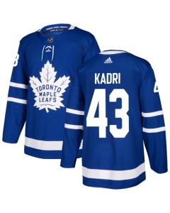 Men's Toronto Maple Leafs #43 Nazem Kadri Blue Stitched NHL Jersey