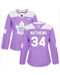 Men's Toronto Maple Leafs Custom Purple White Stitched Hockey Jersey