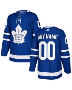 Men's Toronto Maple Leafs Personalized Authentic Royal Blue Home Stitched NHL Jersey