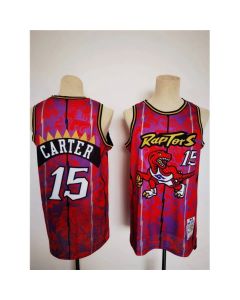Men's Toronto Raptors #15 Vince Carter Lunar New Year Tiger CNY 4.0 Throwback Stitched Jersey