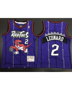 Men's Toronto Raptors #2 Kawhi Leonard Blue Swingman Stitched NBA Jersey