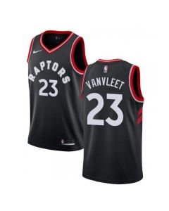 Men's Toronto Raptors #23 Fred Vanvleet Black Stitched NBA Jersey
