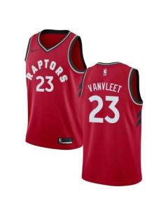 Men's Toronto Raptors #23 Fred Vanvleet Red Stitched NBA Jersey
