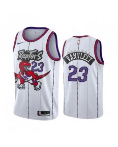 Men's Toronto Raptors #23 Fred VanVleet White Swingman Stitched NBA Jersey