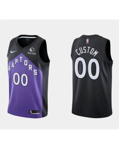 Men's Toronto Raptors Active Player Black Earned Edition Stitched Basketball Jersey