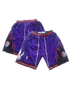 Men's Toronto Raptors Purple Shorts (Purple)