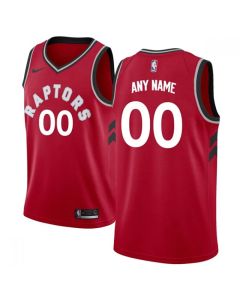 Men's Toronto Raptors Red Customized Stitched NBA Jersey