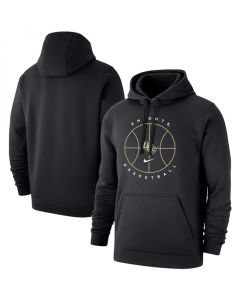 Men's UCF Knights Black Basketball Icon Club Fleece Pullover Hoodie