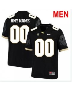 Men's UCF Knights Black Custom College Football Stitched Jersey