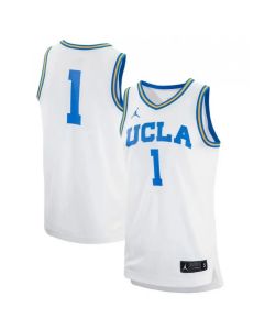 Men's UCLA Bruins Active Player Custom White Stitched Basketball Jersey