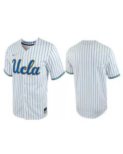 Men's UCLA Bruins Blank White Stitched Baseball Jersey
