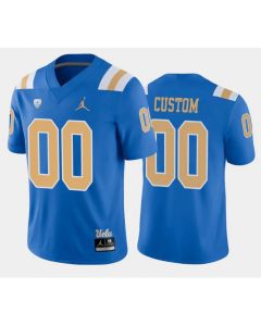 Men's UCLA Bruins Custom Blue Game Stitched Jersey