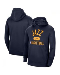Men's Utah Jazz 2021 Navy Spotlight Pullover Hoodie