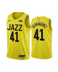 Men's Utah Jazz #41 Juancho Hernang (Style 2)