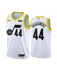 Men's Utah Jazz #44 Bojan Bogdanovic 2022/23 White Association Edition Stitched Basketball Jersey