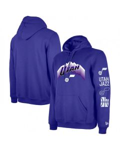 Men's Utah Jazz Purple 2023/24 City Edition Pullover Hoodie