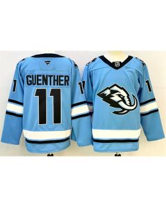 Men's Utah Mammoth #11 Dylan Guenther Blue 2025 Stitched Premium Jersey