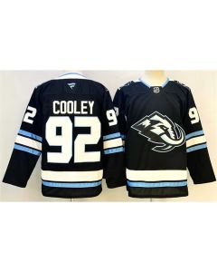 Men's Utah Mammoth #92 Logan Cooley Navy 2025 Stitched Premium Jersey