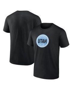 Men's Utah Mammoth Black Draft Logo T-Shirt (Black)
