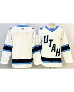 Men's Utah Mammoth Blank White Stitched Premium Jersey (White)