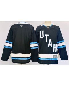 Men's Utah Mammoth Custom Navy Stitched Premium Jersey