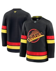 Men's Vancouver Canucks Blank Black 2024-25 Alternate Stitched Hockey Jersey