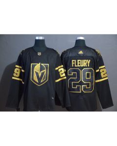 Men's Vegas Golden Knights #29 Marc-Andre Fleury Black Golden 2019 NHL All-Star Game Jersey