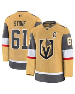 Men's Vegas Golden Knights #61 Mark Stone Gold 2024-25 Home Stitched Hockey Jersey