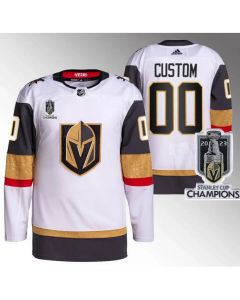Men's Vegas Golden Knights Active Player Custom White 2023 Stanley Cup Champions Stitched Jersey
