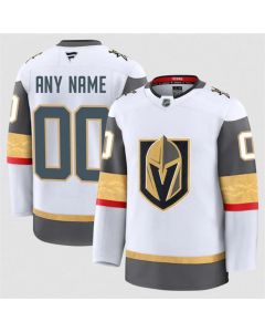 Men's Vegas Golden Knights ACTIVE PLAYER Custom White 2024-25 Home Stitched Hockey Jersey