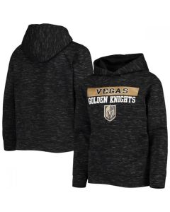 Men's Vegas Golden Knights Black Logo Scuba Pullover Hoodie