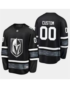 Men's Vegas Golden Knights Custom 2019 NHL All-Star Black Stitched Jersey