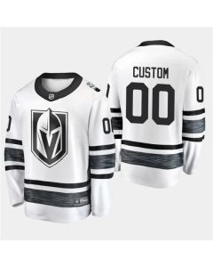 Men's Vegas Golden Knights Custom 2019 NHL All-Star White Stitched Jersey