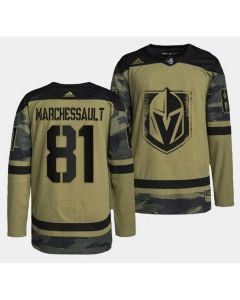Men's Vegas Golden Knights Custom 2022 Camo Military Appreciation Night Stitched Jersey