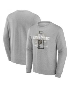 Men's Vegas Golden Knights Grey 2023 Stanley Cup Champions Banner Graphic Crew Sweatshirt