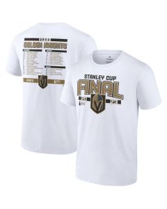 Men's Vegas Golden Knights White 2023 Stanley Cup Final Roster T-Shirt