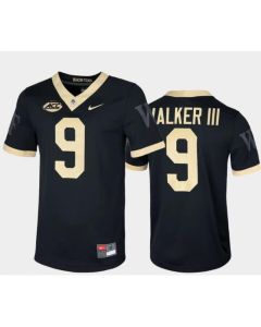 Men's Wake Forest Demon Deacons Customized Black Stitched Football Jersey