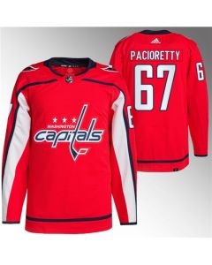 Men's Washington Capitals #67 Max Pacioretty Red Stitched Jersey