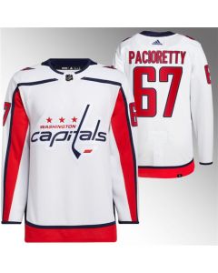 Men's Washington Capitals #67 Max Pacioretty White Stitched Jersey